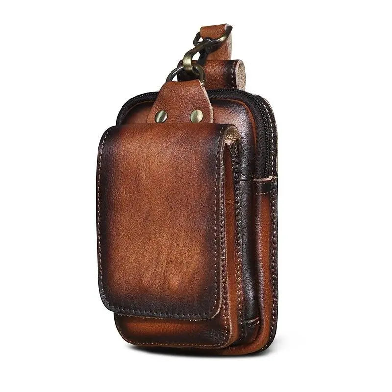 Lucas - Stilfuld bæltetaske med sikker opbevaring-Apparel & Accessoiries-Lundbutik-Brun-Standard-Lund Butik