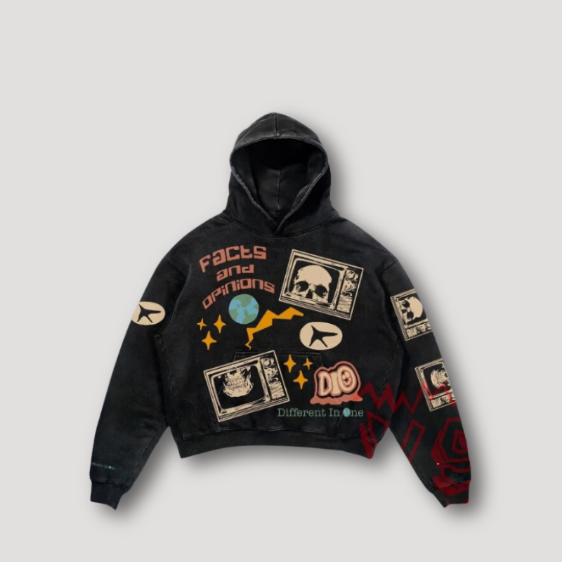 Unieke Streetwear Hoodies - Kunstzinnige Prints & Inspirerende Teksten Studio Belle