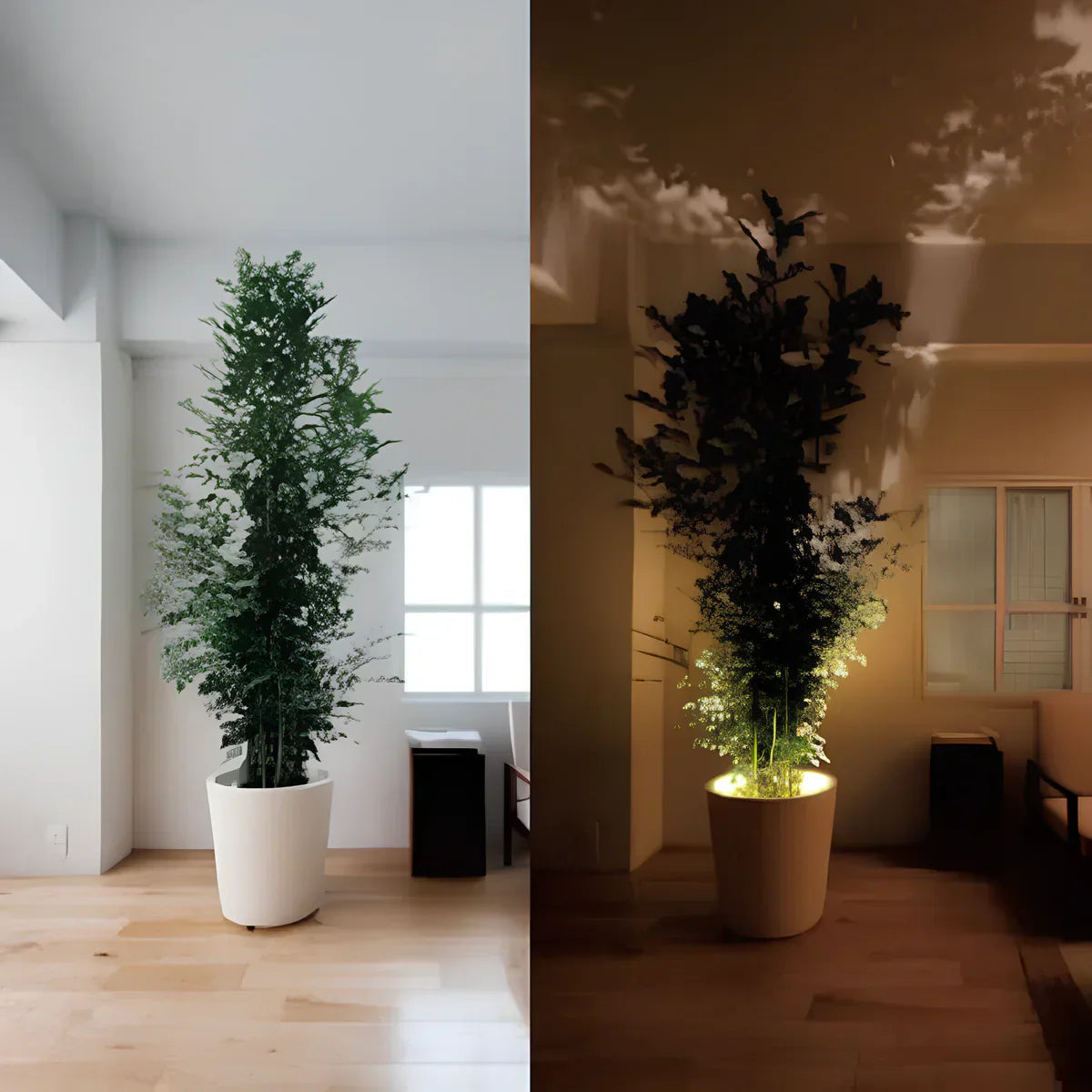 EmilGlow - Trådløse LED-spotlights med justerbar vinkel og nem montering Lundbutik