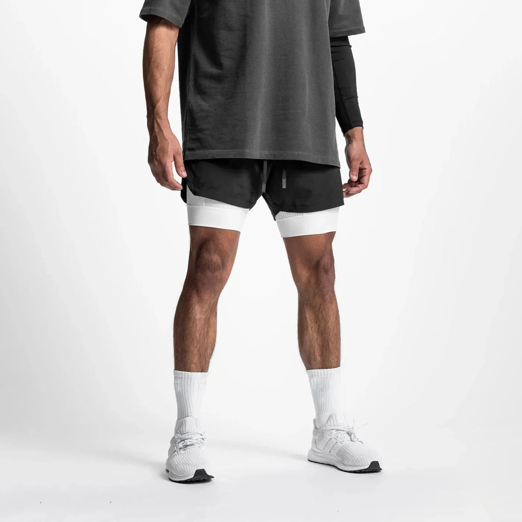 Adrean - Komfortable træningsshorts med justerbar snøre og lommer Lundbutik