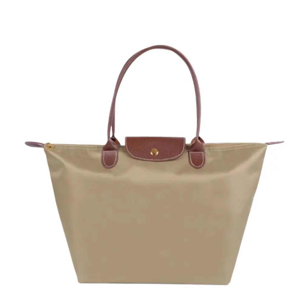 Emily - Afslappet skuldertaske med justerbar rem-Apparel & Accessoiries-Lundbutik-Beige-Standard-Lund Butik