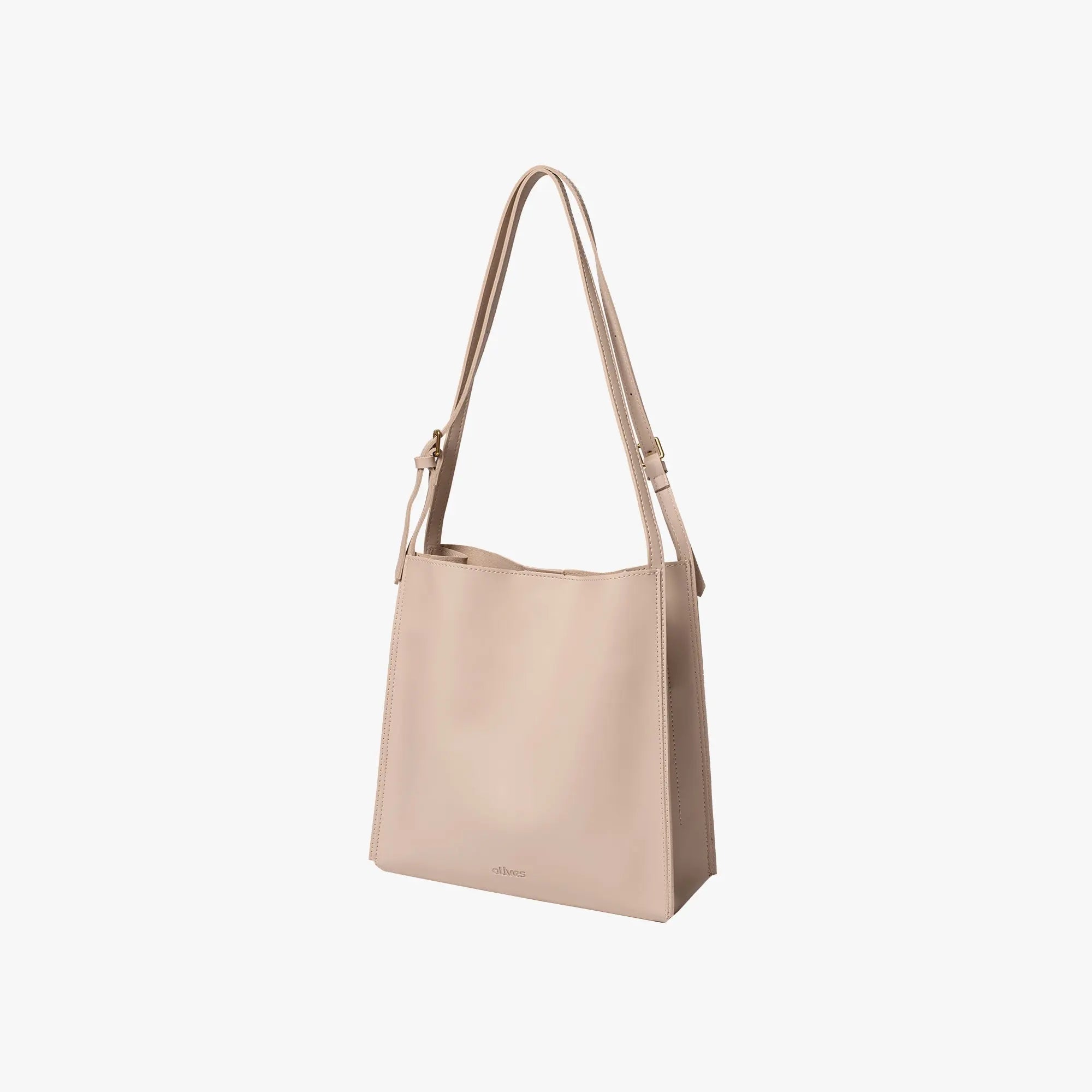 Hallie - Rummelig vegansk skuldertaske med justerbare stropper-Apparel & Accessoiries-Lundbutik-Lund Butik