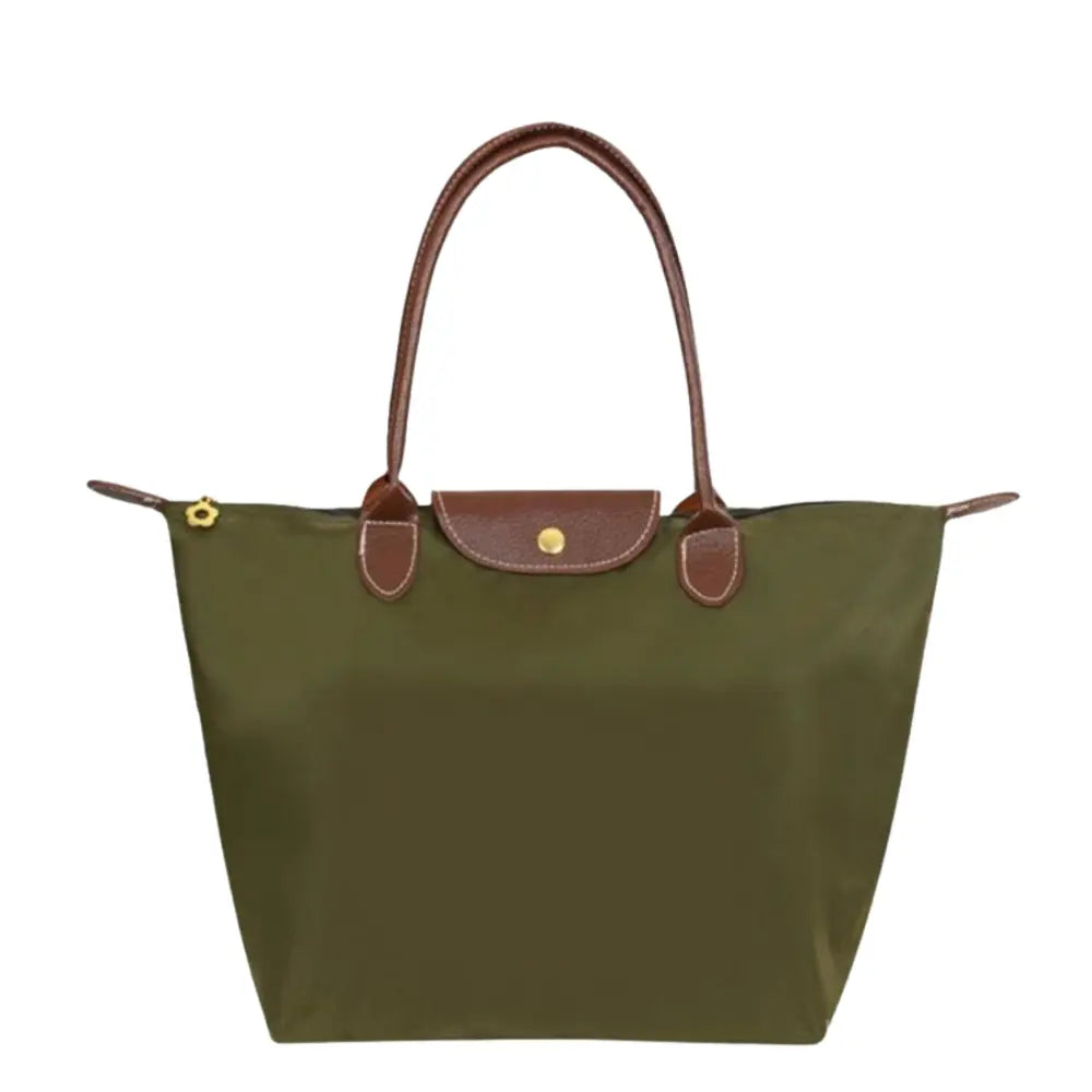 Emily - Afslappet skuldertaske med justerbar rem-Apparel & Accessoiries-Lundbutik-Grøn-Standard-Lund Butik