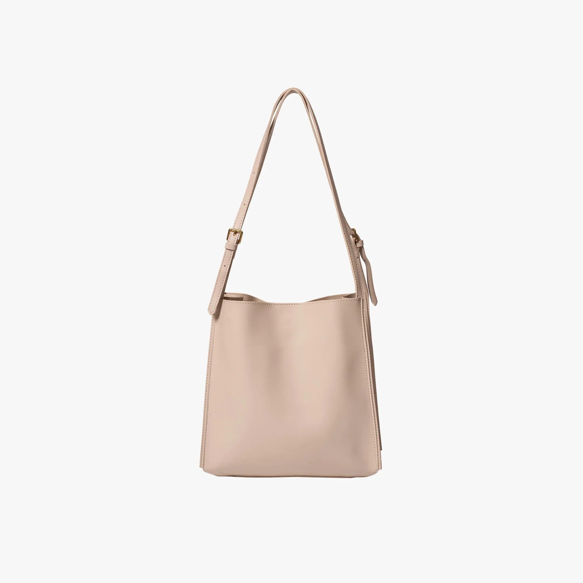 Hallie - Rummelig vegansk skuldertaske med justerbare stropper-Apparel & Accessoiries-Lundbutik-Lund Butik