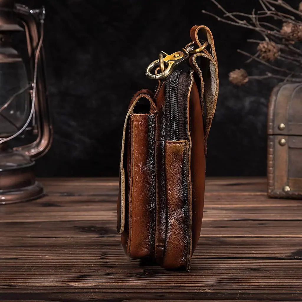 Lucas - Stilfuld bæltetaske med sikker opbevaring-Apparel & Accessoiries-Lundbutik-Lund Butik