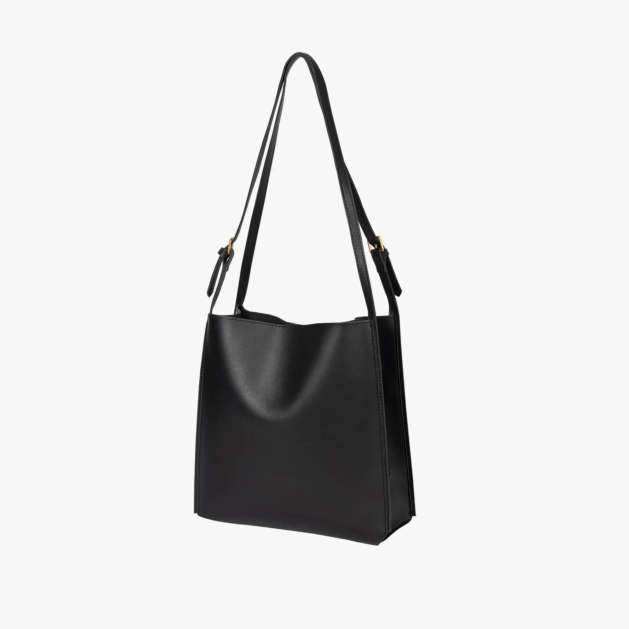 Hallie - Rummelig vegansk skuldertaske med justerbare stropper-Apparel & Accessoiries-Lundbutik-Lund Butik