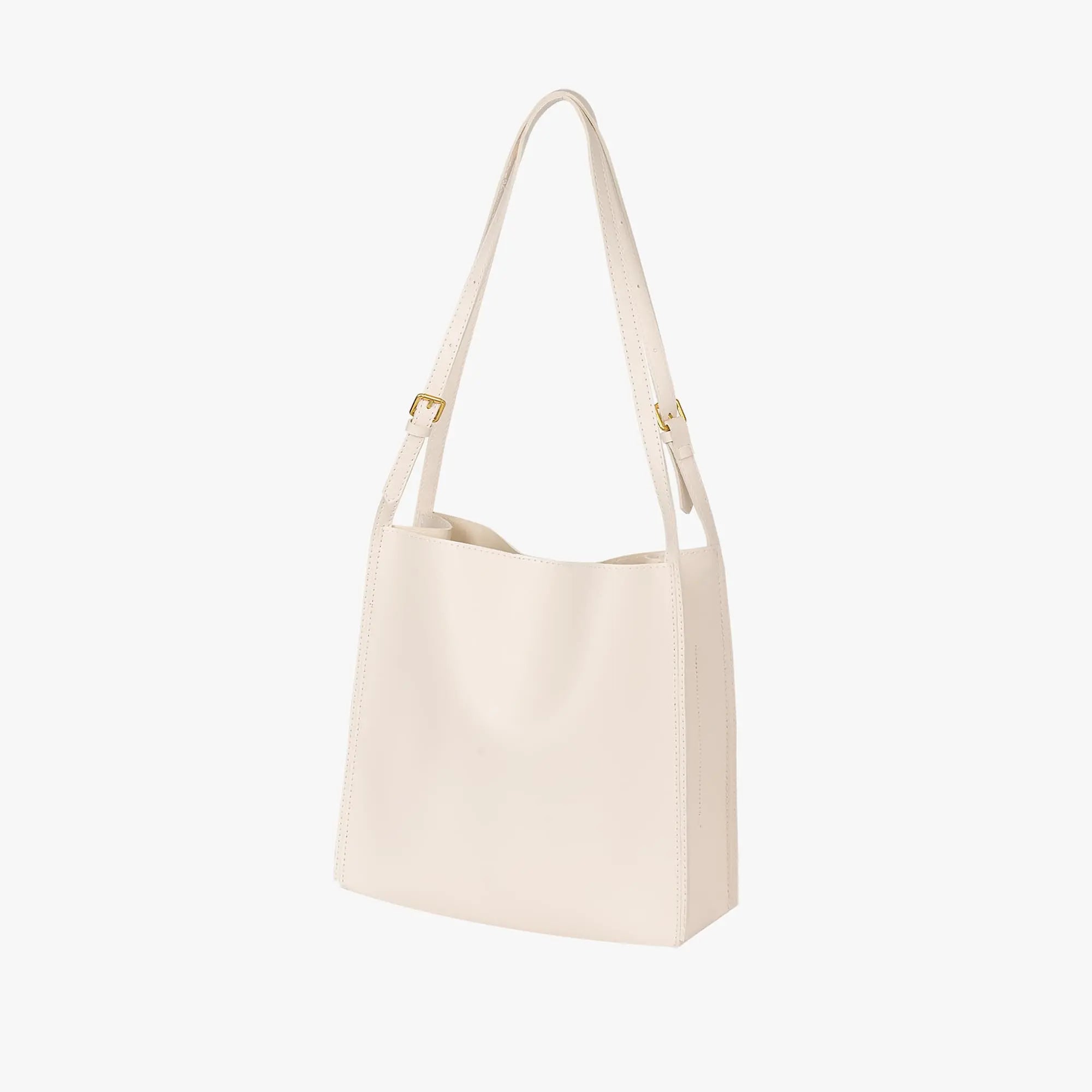 Hallie - Rummelig vegansk skuldertaske med justerbare stropper-Apparel & Accessoiries-Lundbutik-Lund Butik