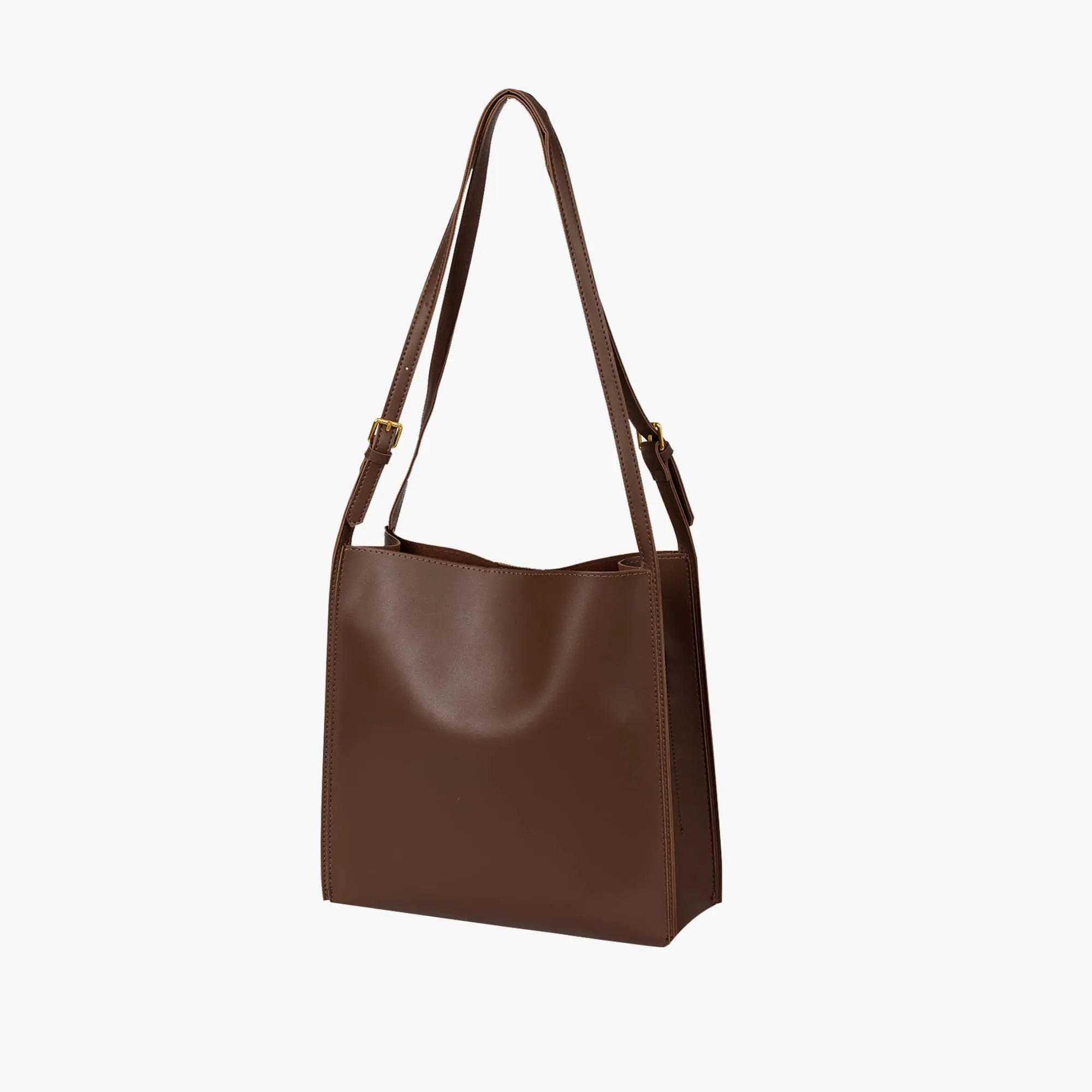 Hallie - Rummelig vegansk skuldertaske med justerbare stropper-Apparel & Accessoiries-Lundbutik-Lund Butik