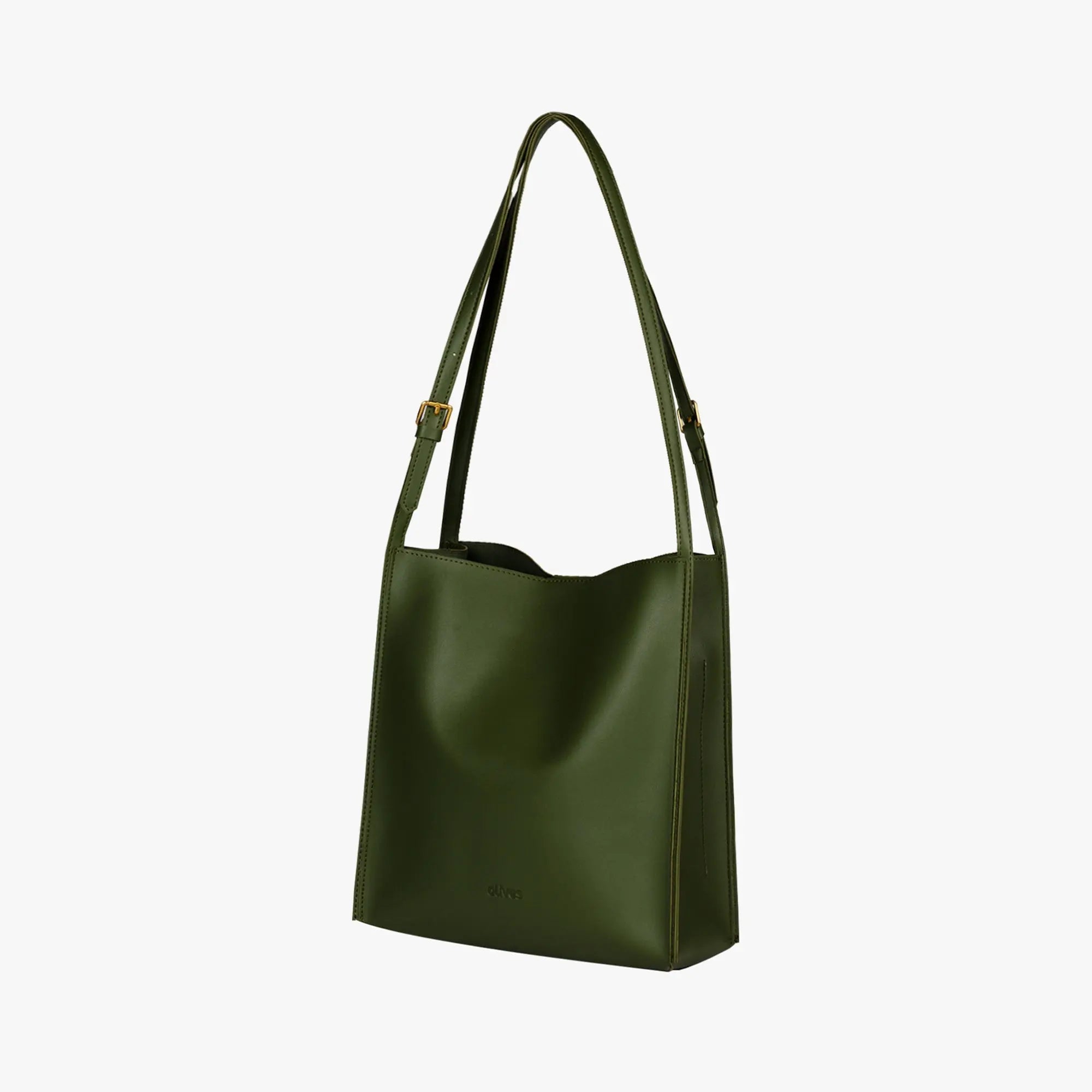 Hallie - Rummelig vegansk skuldertaske med justerbare stropper-Apparel & Accessoiries-Lundbutik-Lund Butik