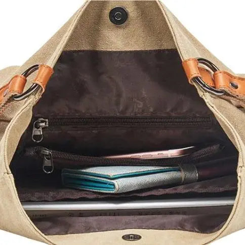 Imani - Stilfuld stor taske med transformerbare stropper-Apparel & Accessoiries-Lundbutik-Lund Butik