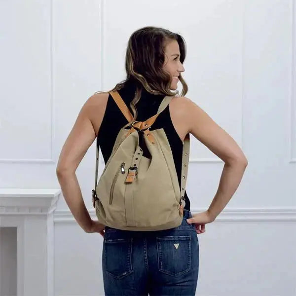 Imani - Stilfuld stor taske med transformerbare stropper-Apparel & Accessoiries-Lundbutik-Lund Butik