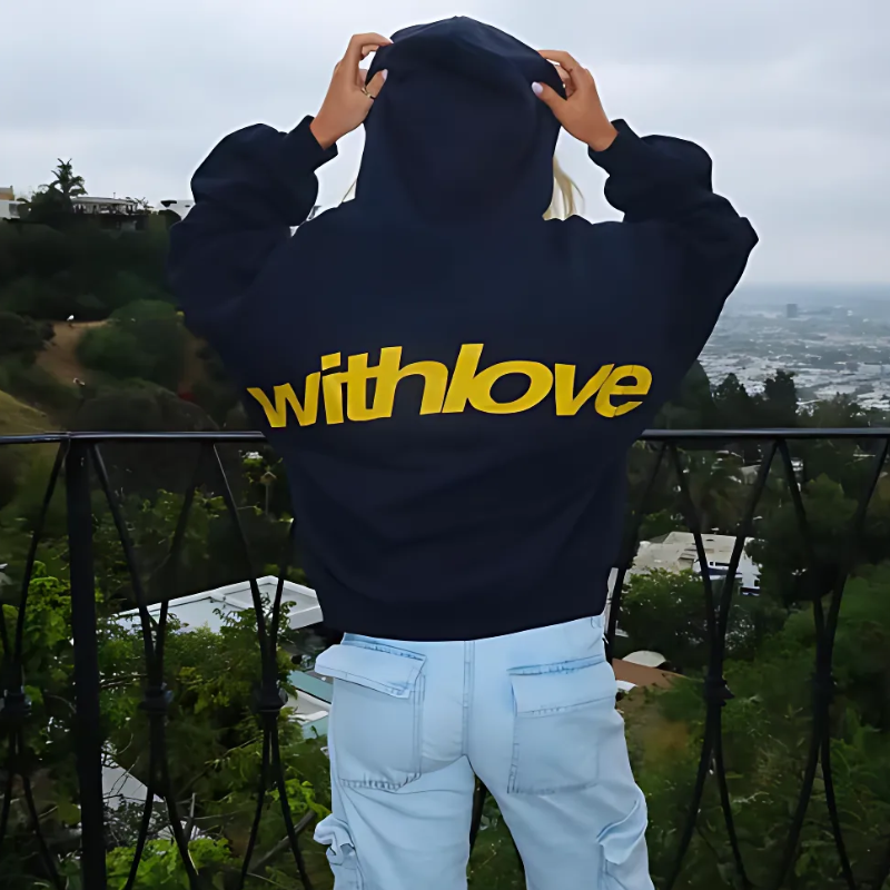 WithLove hættetrøje - Komfortabel og stilfuld unisex hættetrøje GMC