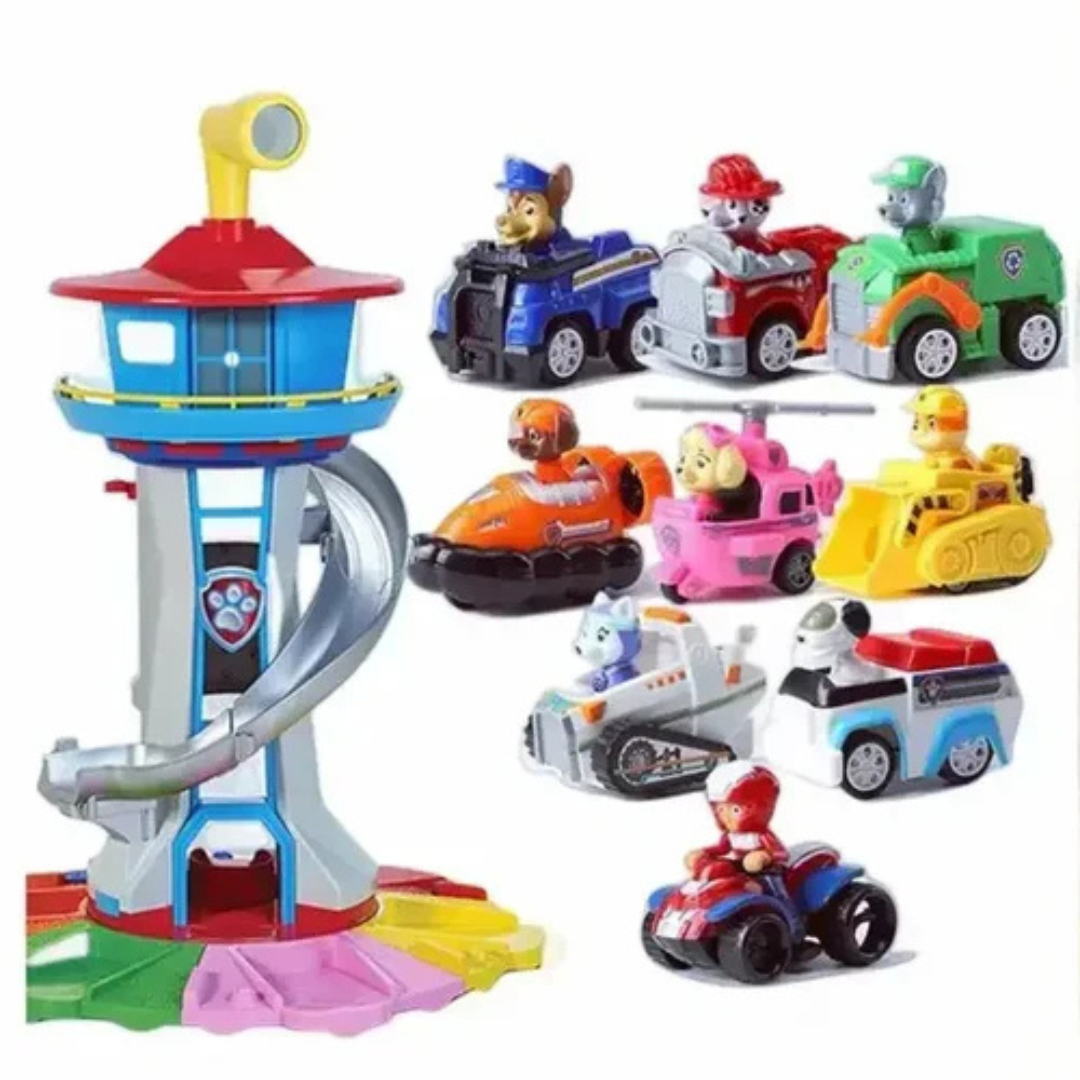 AdventureHub - Interaktivt pædagogisk legetårn med Paw Patrol-tema Lundbutik