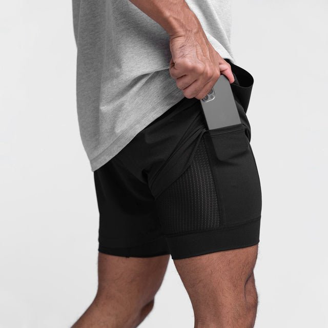 Adrean - Komfortable træningsshorts med justerbar snøre og lommer Lundbutik