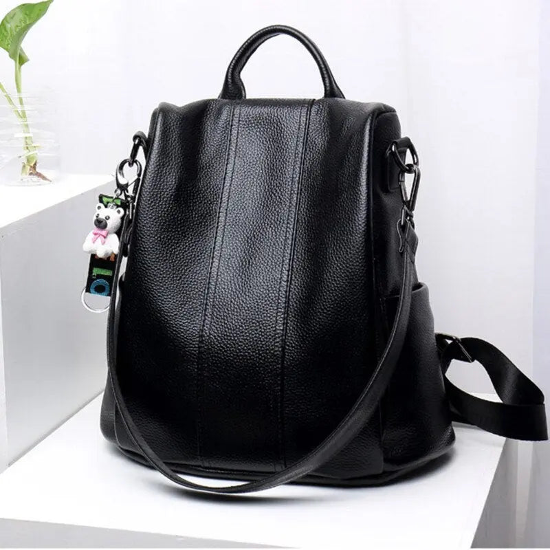 Emma - Elegant tyverisikret rygsæk med justerbare stropper-Apparel & Accessoiries-Lundbutik-Lund Butik