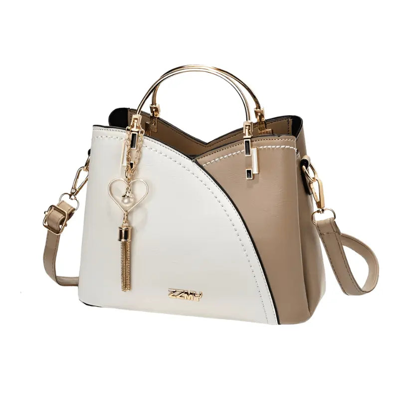 Briana - Elegant skuldertaske med justerbare stropper-Apparel & Accessoiries-Lundbutik-Lund Butik